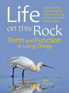 Non-Majors Physiology Textbook: Life on this Rock: Form and Function of Living Things